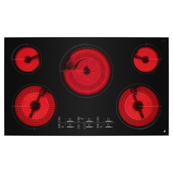Jennair® Oblivion 36" Electric Radiant Cooktop with Emotive Controls JEC4536KB