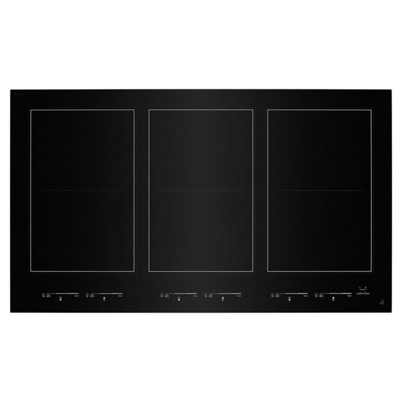 Jennair® 36" Oblivion Glass Induction Flex Cooktop JIC4736HB
