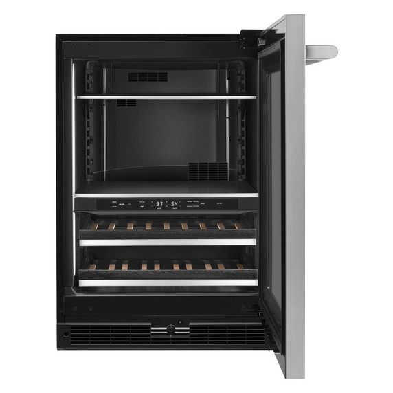 Jennair® RISE™ 24" Built-In Undercounter Beverage Center, Right Swing JUBFR242HL
