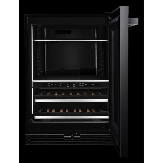Jennair® NOIR™ 24" Built-In Undercounter Beverage Center, Right Swing JUBFR242HM