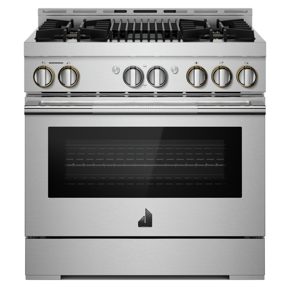 Jennair® RISE™ 36 Gas Professional-Style Range with Grill JGRP636HL