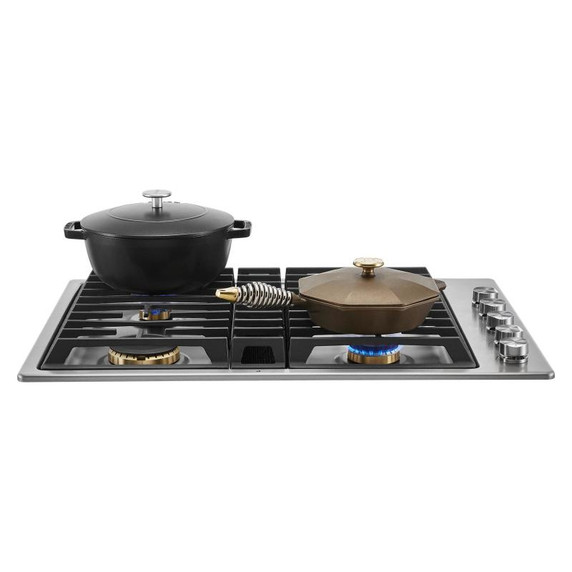 Jennair® 30” JX3™ Gas Downdraft Cooktop JGD3430GS Jennair® 30” JX3™ Gas Downdraft Cooktop JGD3430GS