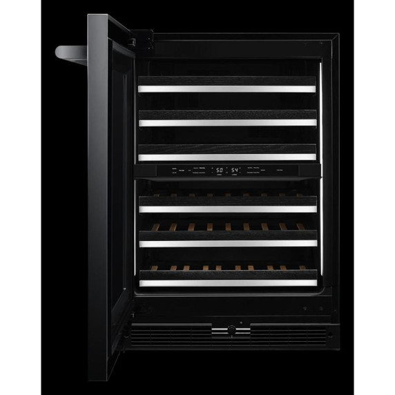 Jennair® RISE™ 24" Built-In Undercounter Wine Cellar, Left Swing JUWFL242HL