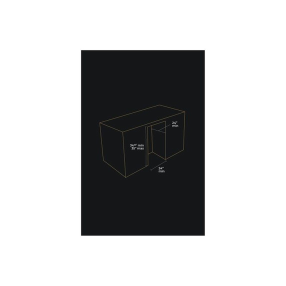 Jennair® RISE™ 24" Built-In Undercounter Wine Cellar, Left Swing JUWFL242HL