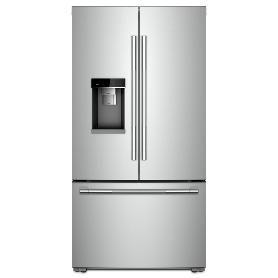 Jennair® RISE™ 36” Counter-Depth French Door Refrigerator with Obsidian Interior JFFCC72EHL