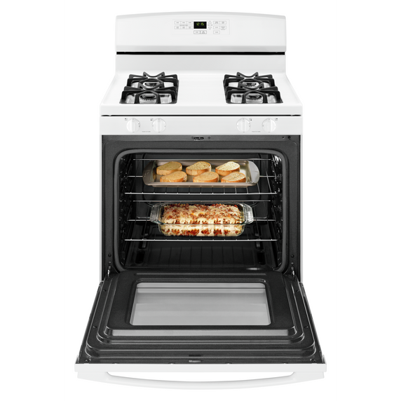 Amana® 30-inch Gas Range with Self-Clean Option AGR6603SFW