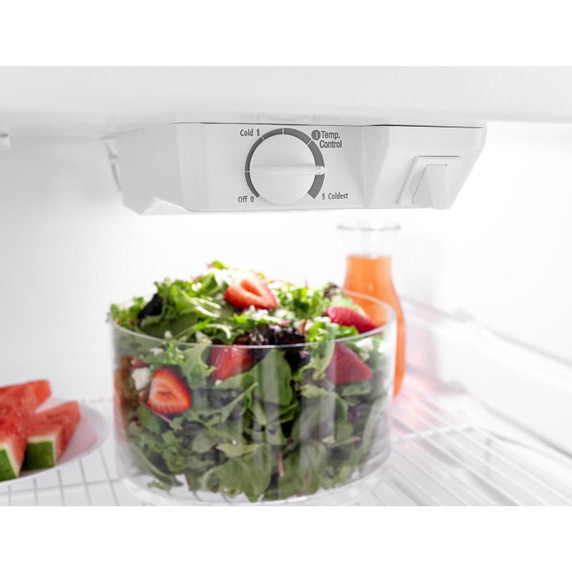 Amana® 14 cu. ft. Top-Freezer Refrigerator with Flexible Storage Options ART104TFDW