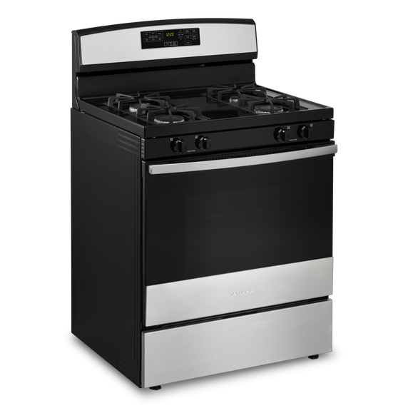 Amana® 30-inch Gas Range with Self-Clean Option AGR6603SMS