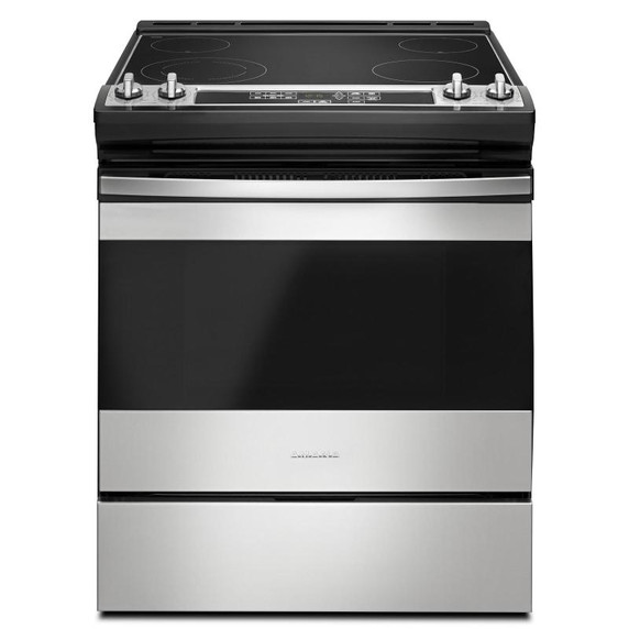 30-inch Amana® Electric Range with Front Console YAES6603SFS
