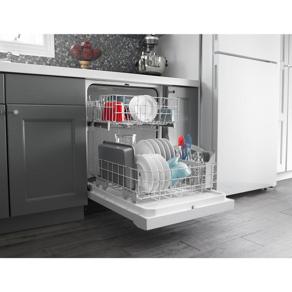 Amana® 18 cu. ft. Top-Freezer Refrigerator with Electronic Temperature Controls ART318FFDW
