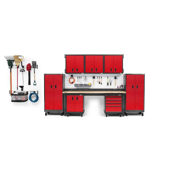 Gladiator® 6' (182.9 cm) Wide 9-Outlet Workbench Powerstrip GAAC68PSDG Gladiator® 6' (182.9 cm) Wide 9-Outlet Workbench Powerstrip GAAC68PSDG