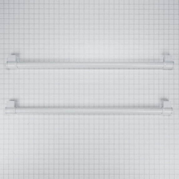 SxS Refrigerator Handle Kit, White W10715318 SxS Refrigerator Handle Kit, White W10715318