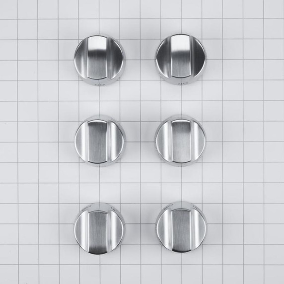 Stainless Steel Knob Kit - 4 Burner/Grill/Griddle W10231703