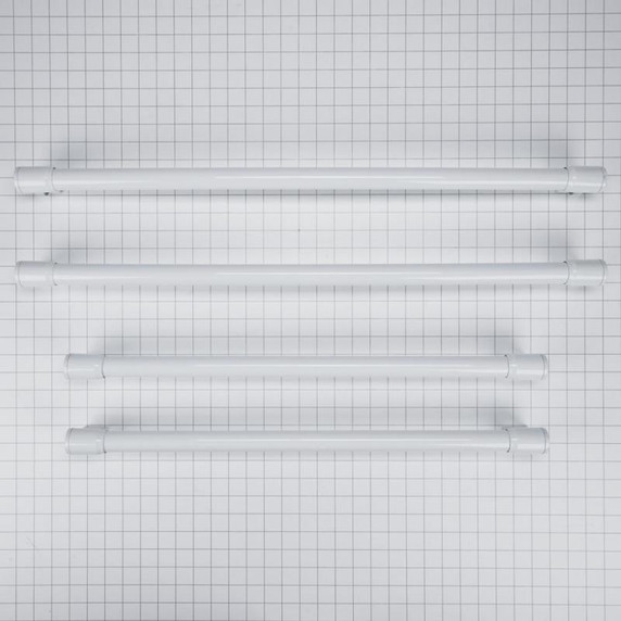 French Door Refrigerator Handle Kit, White W10716734