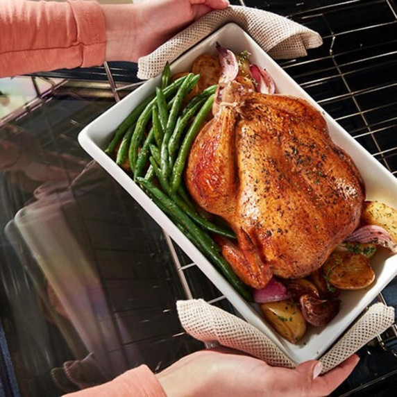 Whirlpool® 30-inch Smart Gas Range with True Convection, Steam/Self Cleaning, Rapid Preheat 5.3 CuFt Capacity WFGS7530RV