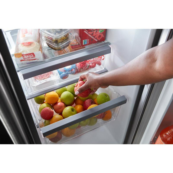Maytag® 36-Inch Wide Side-by-Side Refrigerator - 25 Cu. Ft. MRSF4036PB