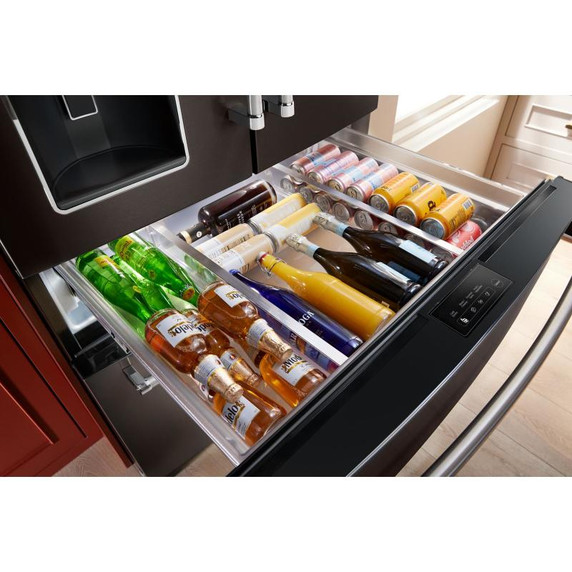 Kitchenaid® 26.2 Cu. Ft. Multi-Door French Door Refrigerator with Platinum Interior KRMF536RBS