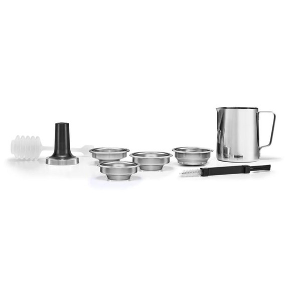 Kitchenaid® Semi Automatic Espresso Machine with Burr Grinder KES6551SX