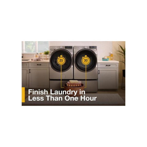 Whirlpool® 7.4 cu. ft. Smart Front Load ENERGY STAR® Certified Gas Dryer with Wrinkle Shield™ Option WGD5720RW