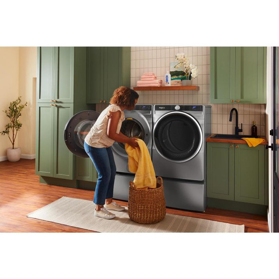 Whirlpool® 5.8 cu. ft. Smart Front Load ENERGY STAR® Certified Washer with FreshFlow™ Vent System and AI Intelligent Wash WFW6720RR