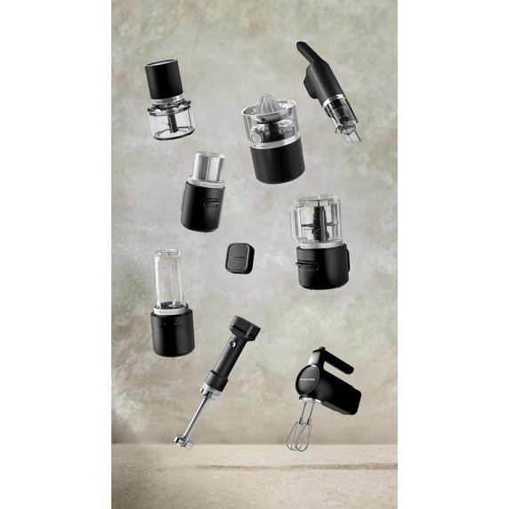 KitchenAid Go™ Cordless Top Down Chopper - battery sold separately KTCR350BM KitchenAid Go™ Cordless Top Down Chopper - battery sold separately KTCR350BM