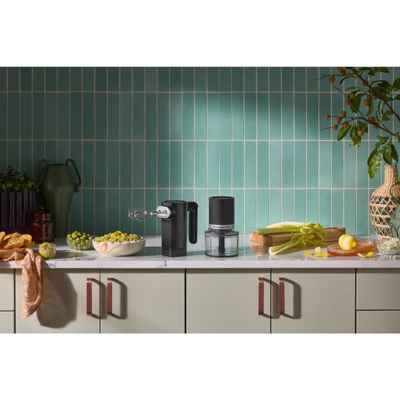 KitchenAid Go™ Cordless Top Down Chopper - battery sold separately KTCR350BM KitchenAid Go™ Cordless Top Down Chopper - battery sold separately KTCR350BM