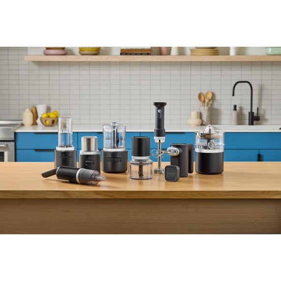 KitchenAid Go™ Cordless Top Down Chopper - battery sold separately KTCR350BM KitchenAid Go™ Cordless Top Down Chopper - battery sold separately KTCR350BM