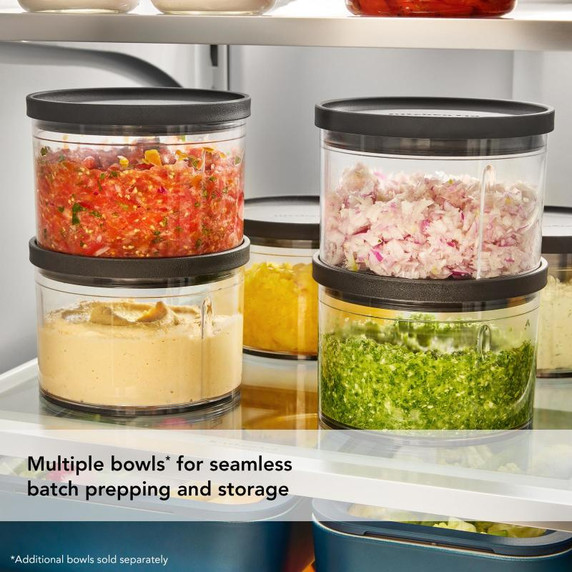 KitchenAid Go™ Cordless Top Down Chopper - battery sold separately KTCR350BM KitchenAid Go™ Cordless Top Down Chopper - battery sold separately KTCR350BM
