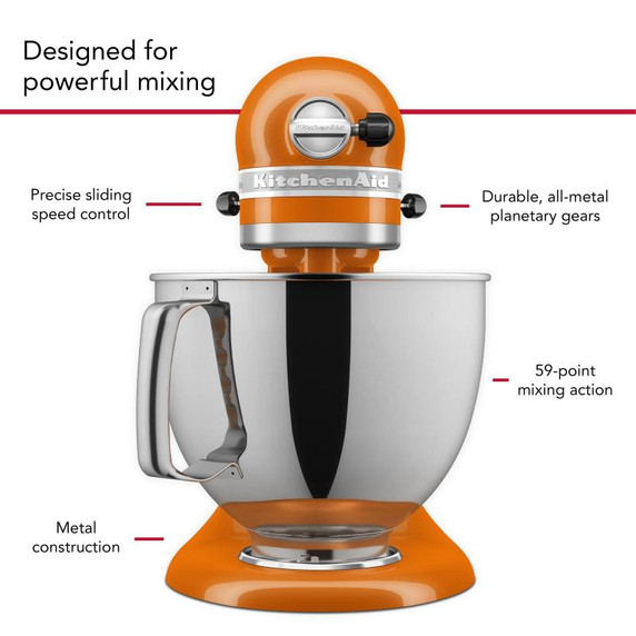 Kitchenaid® 2021 Colour of the Year Honey Stand Mixer KSM175PSHY