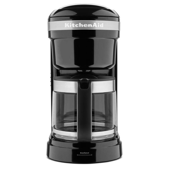 Kitchenaid® 12 Cup Drip Coffee Maker with Spiral Showerhead KCM1208OB