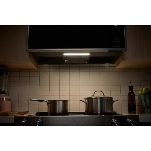 Kitchenaid® Smart Low Profile Microwave Hood Combination with Dual Fan Ventilation YKMML550RPS