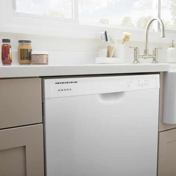 Amana® Dishwasher with Midnight Interior ADFS2524RW