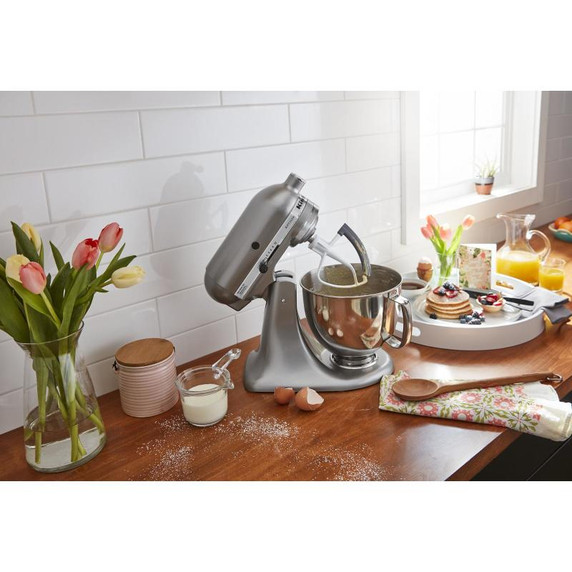 Kitchenaid® Value Bundle Artisan® Series 5 Quart Tilt-Head Stand Mixer with Flex Edge Beater KSM150FECU