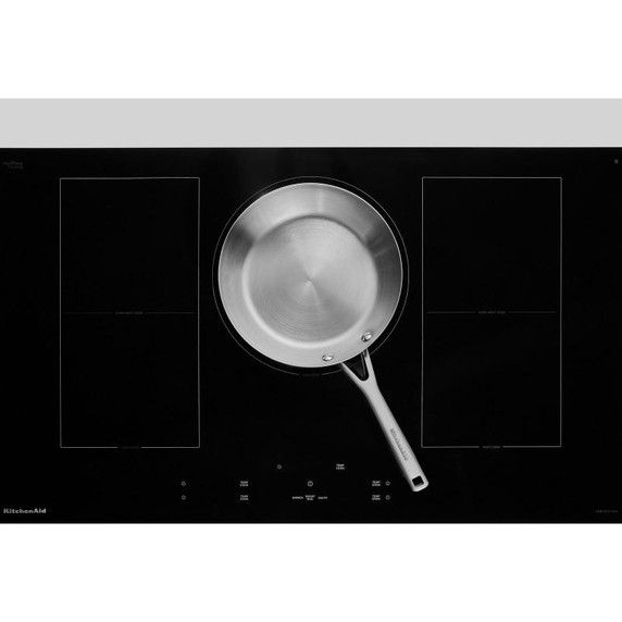 Kitchenaid® 36" Temp Cook™ Induction Cooktop with 5 Cooking Zones KCIT736SSS