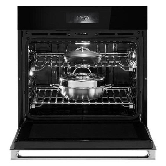 Jennair® NOIR™ Single Wall Oven with V2™ Vertical Dual-Fan True Convection, Advanced Temperature Precision JOESC730RM