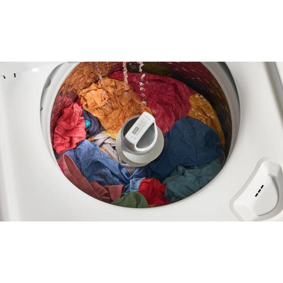 4.8 - 4.9 Cu. Ft. I.E.C. Whirlpool® Top Load Washer with 2-in-1 Removable Agitator. WTW4107SW