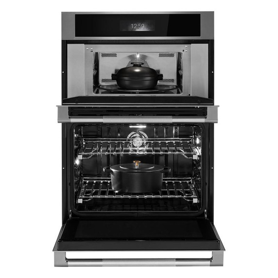 Jennair® RISE™ Microwave Combination Wall Oven with V2™ Vertical Dual-Fan True Convection with Advanced Temperature Precision JOECC730RL