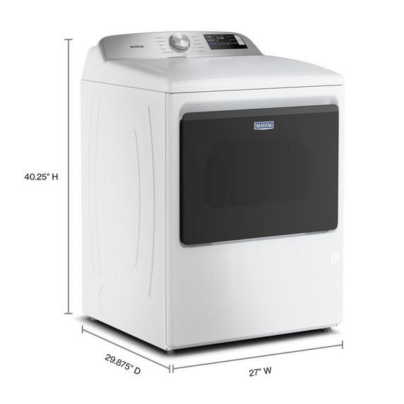 Maytag® 7.4 Cu. Ft. Top Load Electric Dryer with Extra Power and Advanced Moisture Sensing YMED6205RW