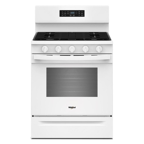 Whirlpool® 30-inch Gas Range with Air Cooking Technology WFGS5730SW