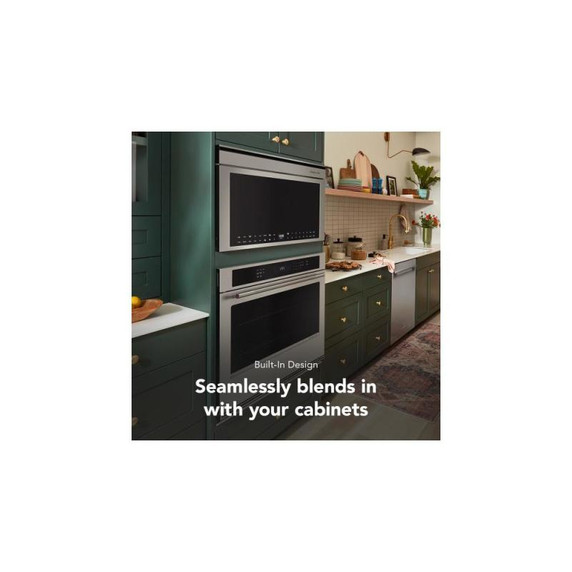 KitchenAid® Built-In More-in-One Convection Microwave Oven with Air Fry Mode YKMBT730SPS
