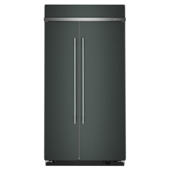 Kitchenaid® 25.5 Cu. Ft. 42" Built-In Side-by-Side Refrigerator with Platinum Interior KBSN742SJP