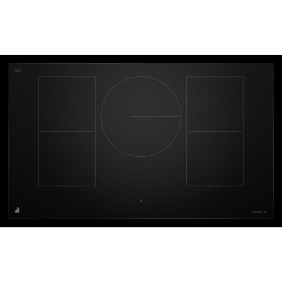 Jennair® 36" Oblivion Smart Induction Cooktop with Temperature-Controlled Cooking JICT736SB