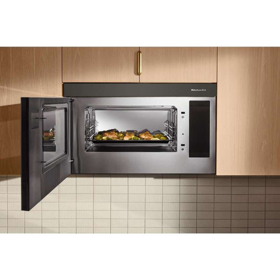 Kitchenaid® Multifunction Over-the-Range Microwave Oven with Flush Built-In Design YKMMF530PBE