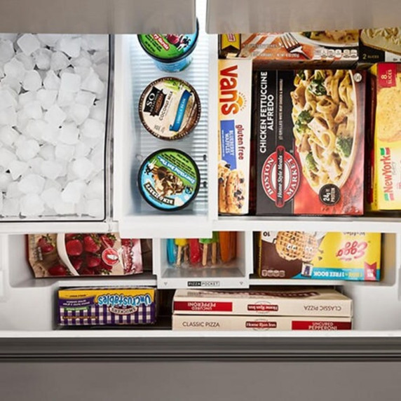 Whirlpool® 30 Cu. Ft. Family-Sized Capacity French door refrigerator with Flexible Tempearture Drawer WRMF3336SZ
