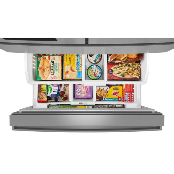 Whirlpool® 29 Cu. Ft. Family-Sized Capacity French door refrigerator with Flexible Temperature Drawer WRMF3636SZ