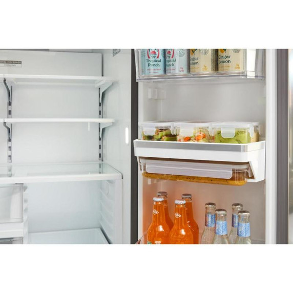 Whirlpool® 36-inch Wide True Counter Depth 3-Door French Door Refrigerator - 23.4 cu. ft. WRFC5036RV