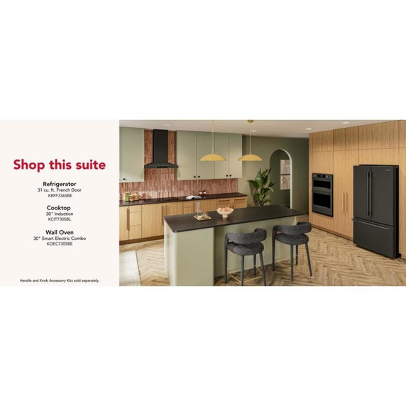 KitchenAid® 30-inch Wall-Mount, 4-Speed Canopy Hood KVWC730SBE