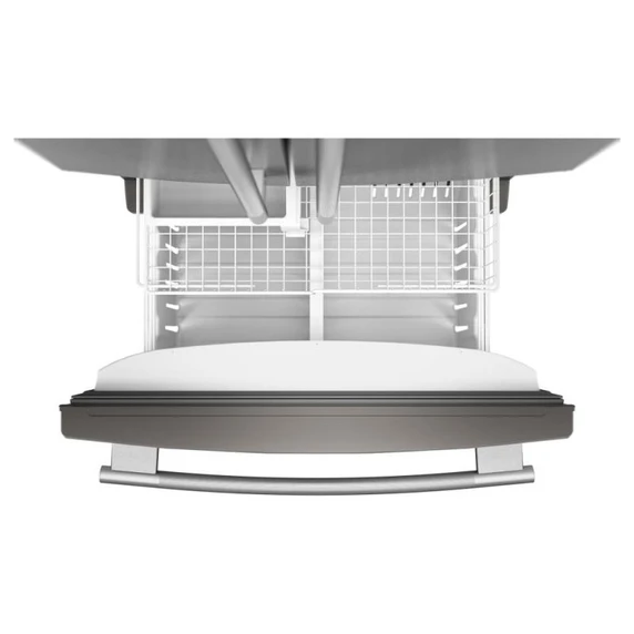 Kitchenaid® 25 Cu. Ft. 36-Inch Standard-Depth French Door Refrigerator with Internal Water Dispenser KRFF136SPS