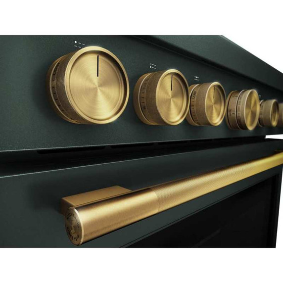KitchenAid® 36-Inch 6 Burner Commercial-Style Dual Fuel Range with No Preheat Air Fry Mode KFDS936SJP