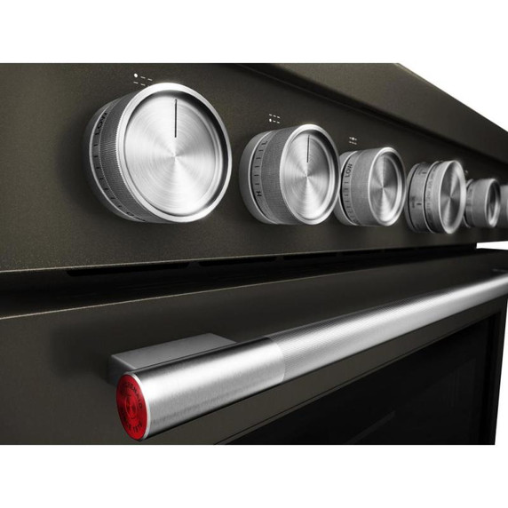 KitchenAid® 36-Inch 6 Burner Commercial-Style Dual Fuel Range with No Preheat Air Fry Mode KFDS936SBE